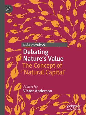 cover image of Debating Nature's Value